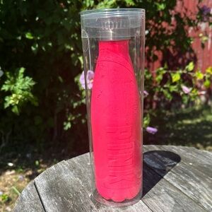 PINK Victoria's Secret Hot Pink metal Water Bottle